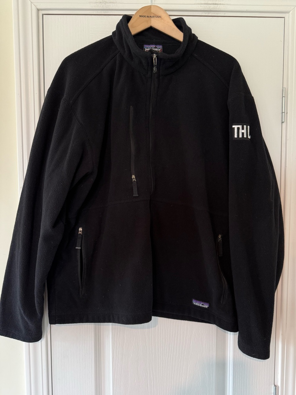 Y2K Patagonia Synchilla Zip Up * LOGO